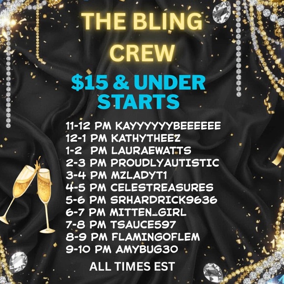 BLING BLING Express Birthday Bash Live Show Listing Sunday, January 18th - Picture 2 of 16